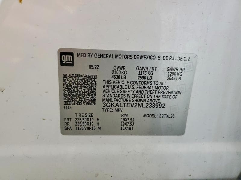 2022 GMC TERRAIN SLE 13