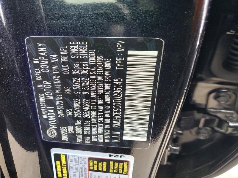 2026 GENESIS GV80 PRESTIGE BLACK 14