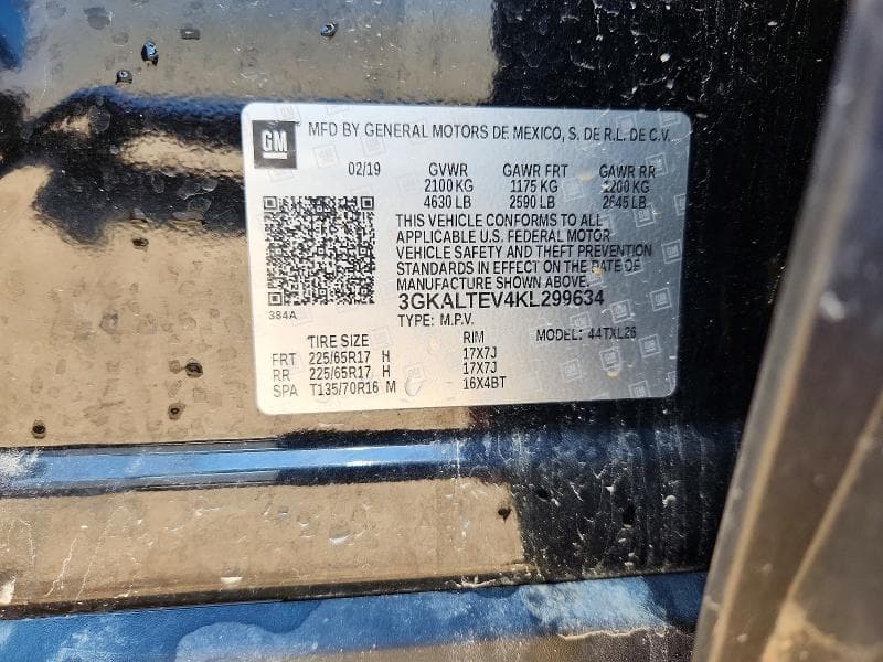 2019 GMC TERRAIN SLE 12