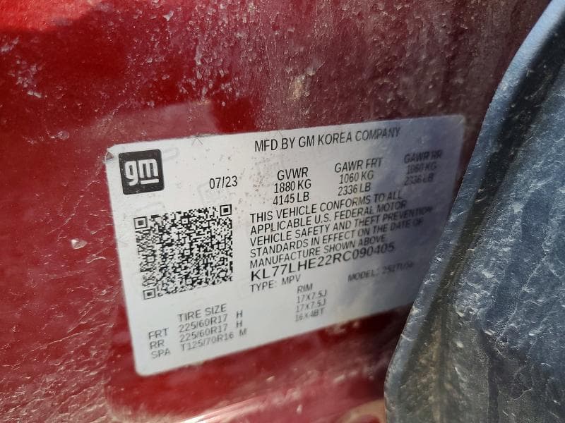 2024 CHEVROLET TRAX 1LT 13