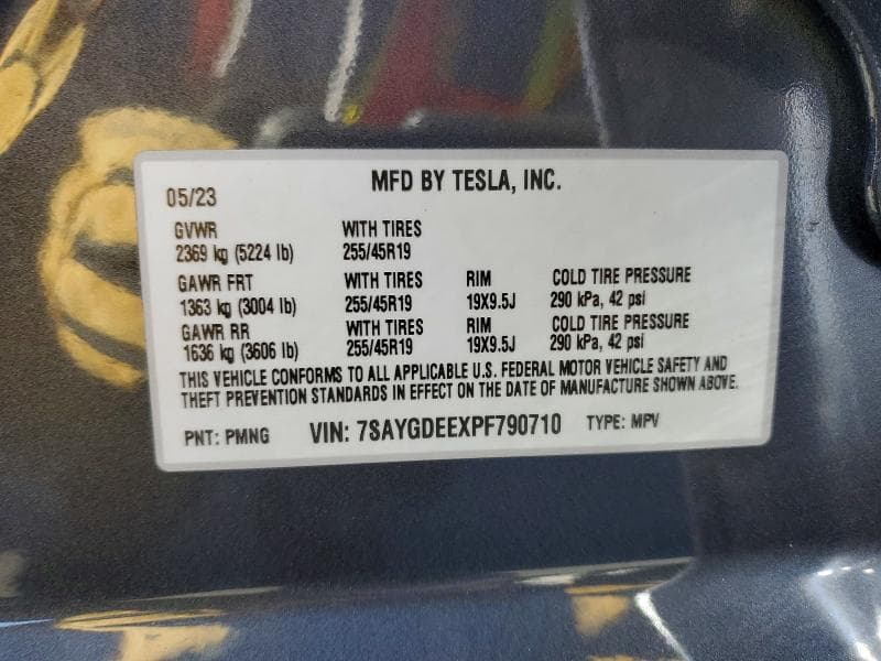 2023 TESLA MODEL Y 13