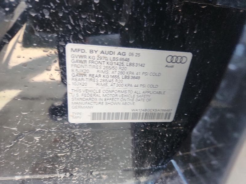 2025 AUDI Q6 E-TRON PREMIUM PLUS 14
