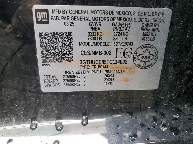 2026 GMC SIERRA K1500 ELEVATION 13