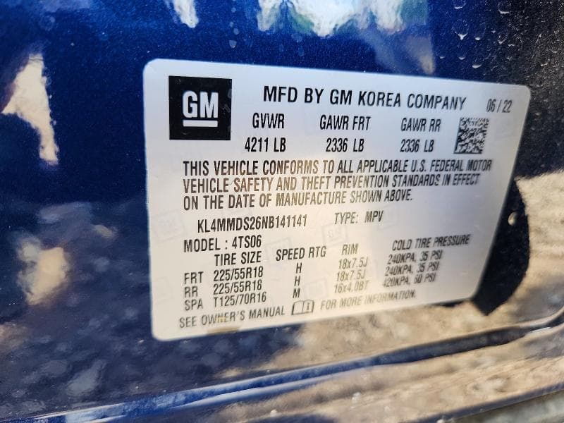 2022 BUICK ENCORE GX SELECT 14