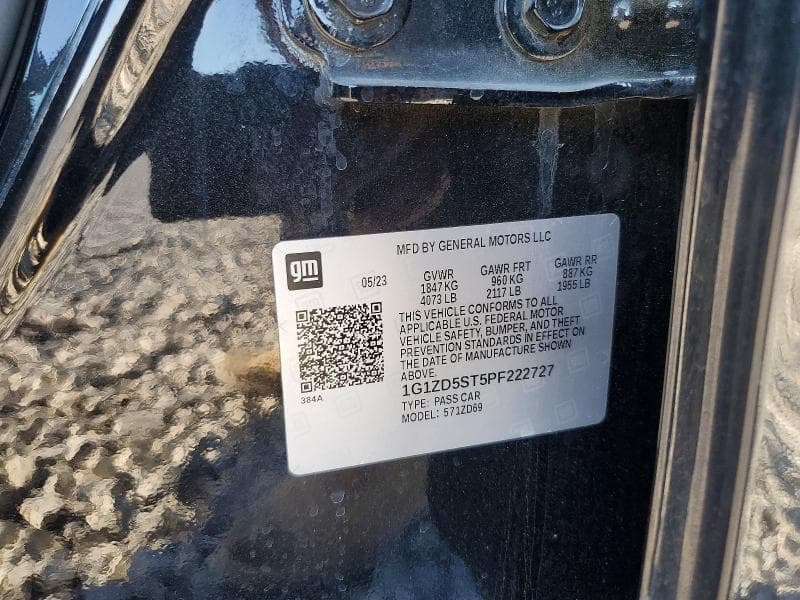 2023 CHEVROLET MALIBU LT 12