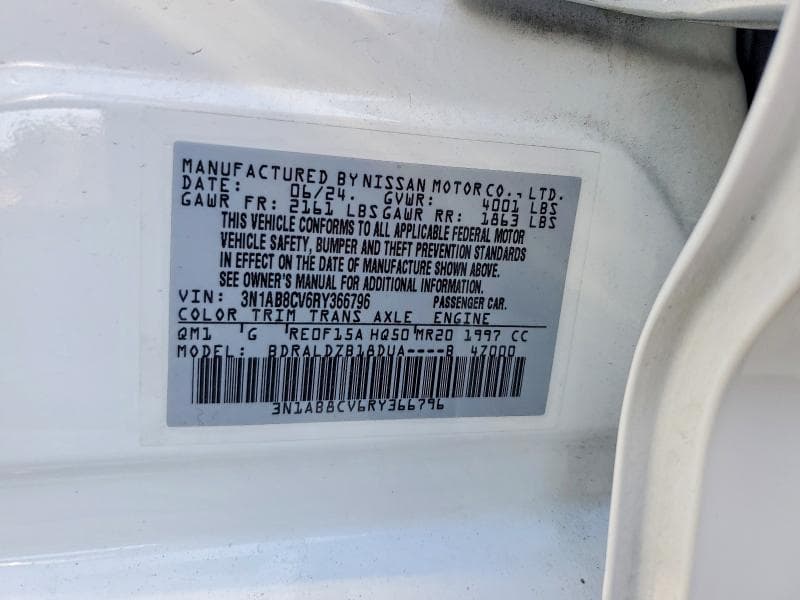 2024 NISSAN SENTRA SV 12