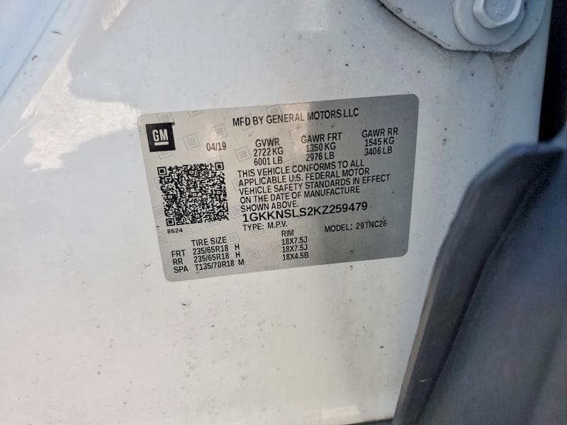 2019 GMC ACADIA SLE 14