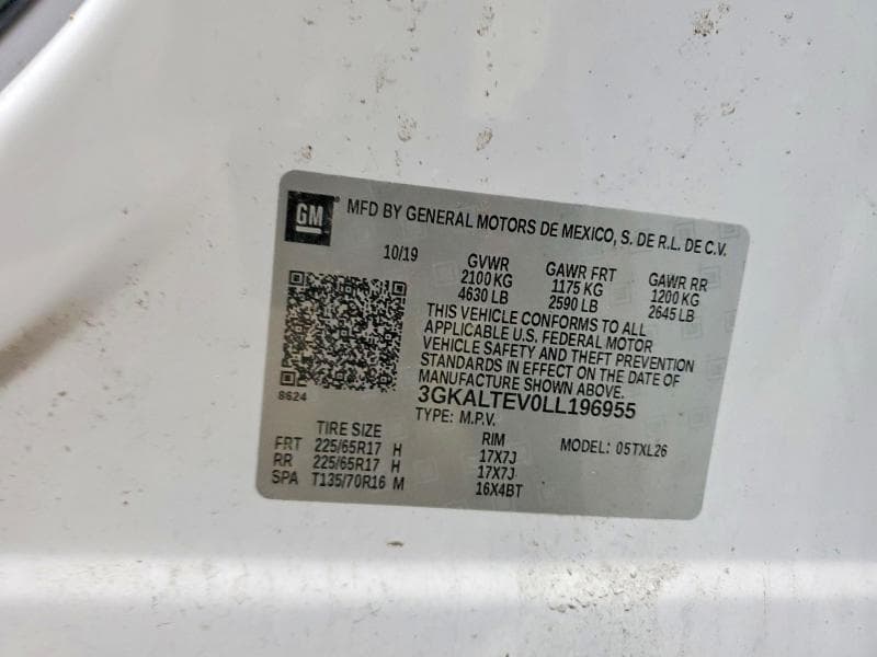 2020 GMC TERRAIN SLE 13
