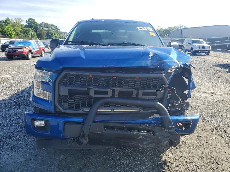 2017 FORD F150 SUPER CAB 5