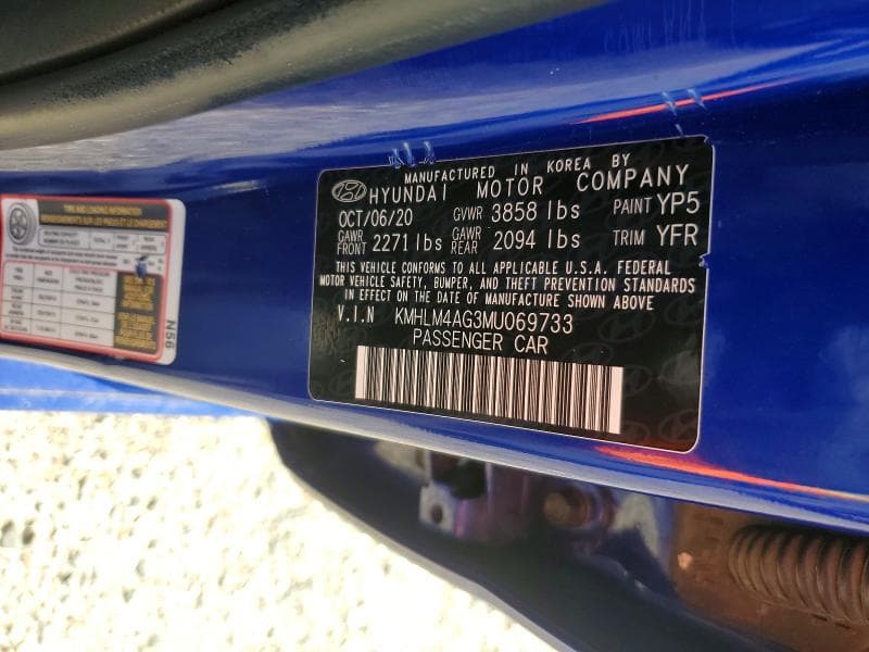 2021 HYUNDAI ELANTRA SEL 12