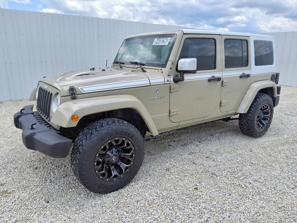 2017 JEEP WRANGLER UNLIMITED SAHARA - 1