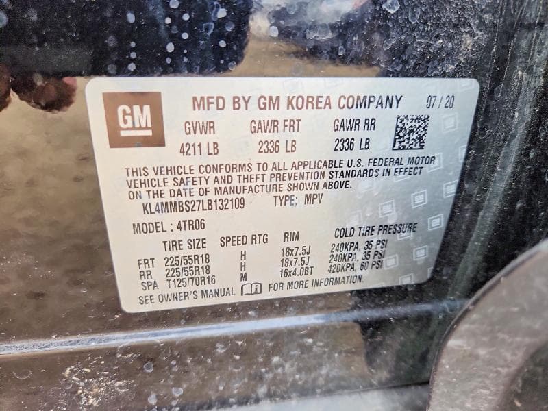 2020 BUICK ENCORE GX PREFERRED 12