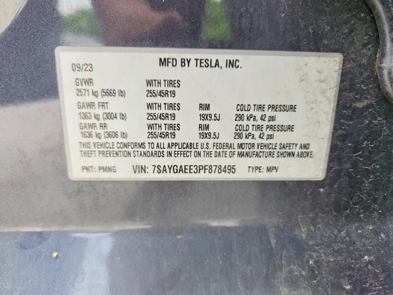 2023 TESLA MODEL Y 13