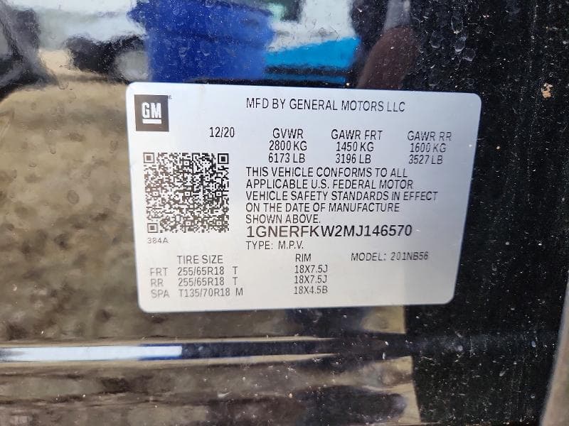 2021 CHEVROLET TRAVERSE LS 13