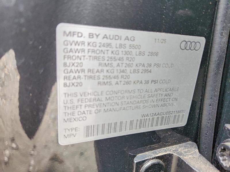 2025 AUDI Q5 PREMIUM PLUS 14