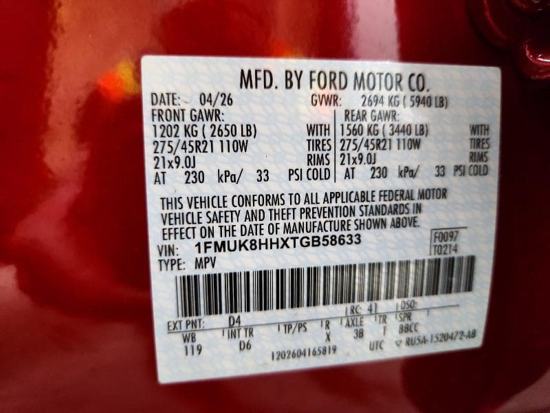 2026 FORD EXPLORER PLATINUM 13