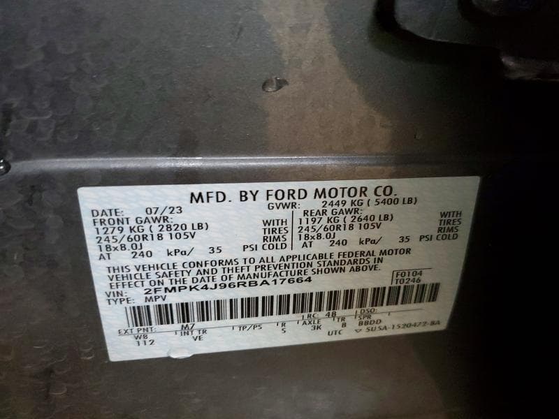 2024 FORD EDGE SEL 13