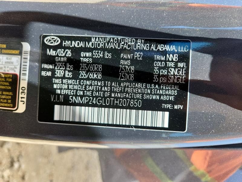 2026 HYUNDAI SANTA FE SEL 14