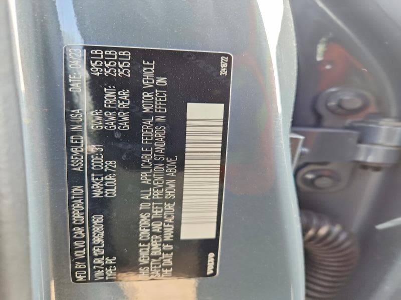 2024 VOLVO S60 PLUS 12