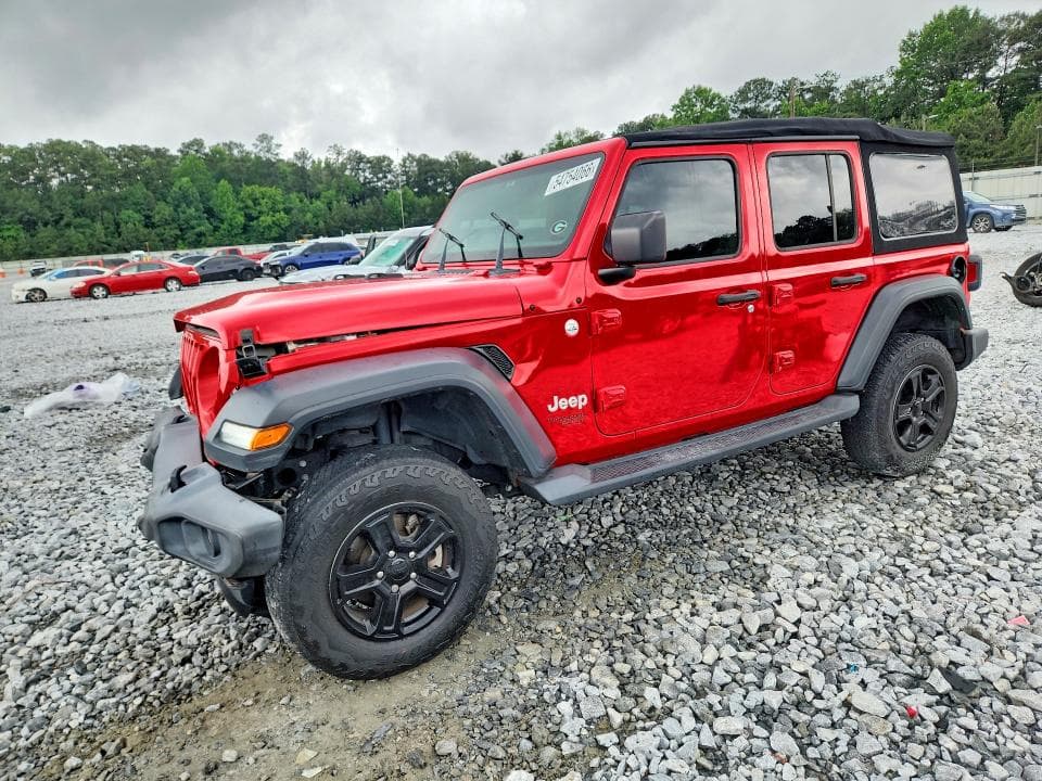 2018 JEEP WRANGLER UNLIMITED SPORT