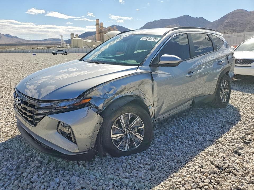 2024 HYUNDAI TUCSON BLUE - 1