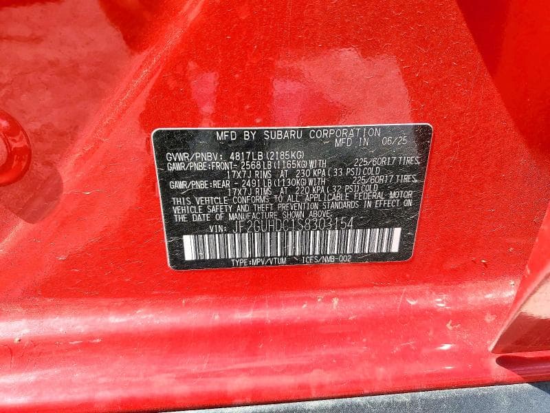 2025 SUBARU CROSSTREK PREMIUM 14