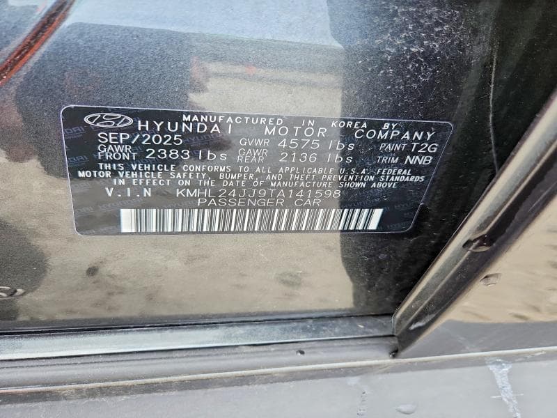 2026 HYUNDAI SONATA HYBRID BLUE 13