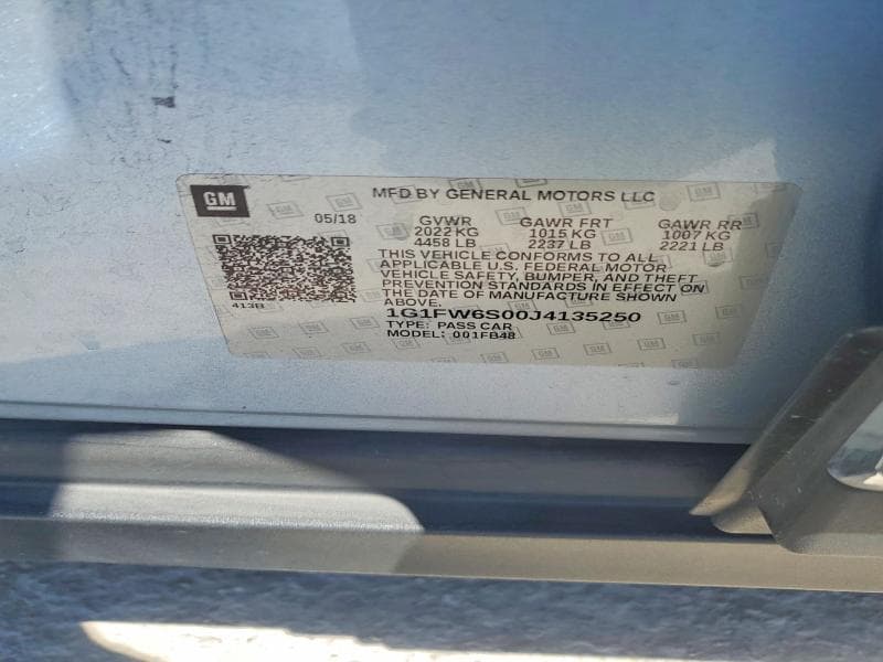 2018 CHEVROLET BOLT EV LT 12