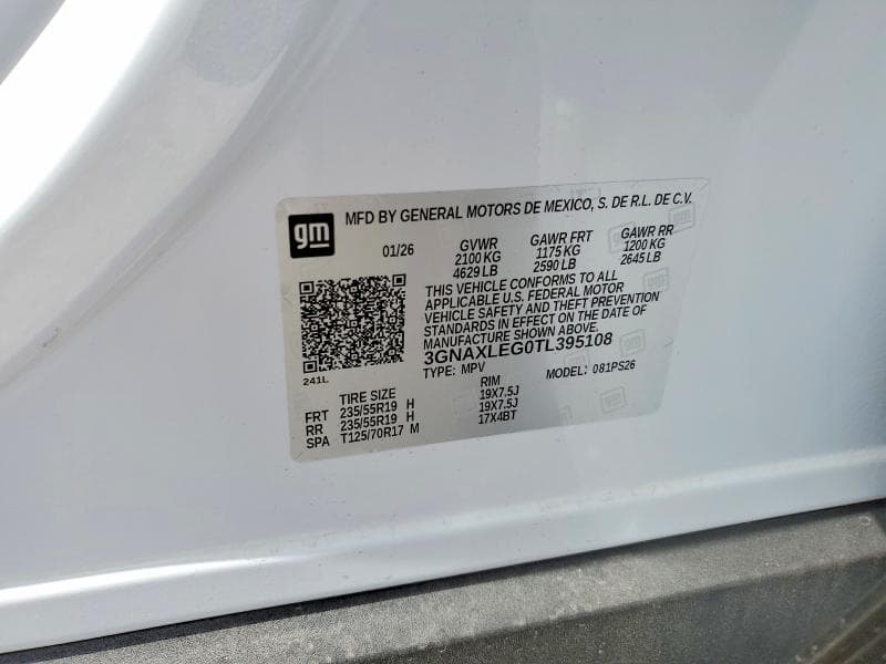 2026 CHEVROLET EQUINOX RS 14