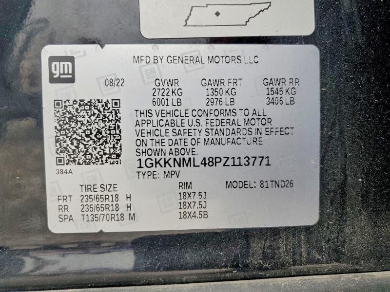 2023 GMC ACADIA SLT 13