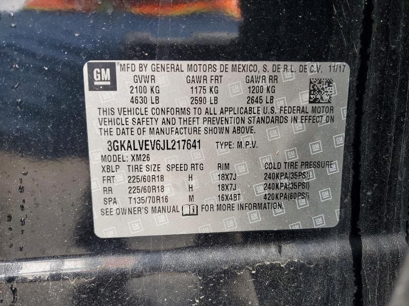 2018 GMC TERRAIN SLT 13