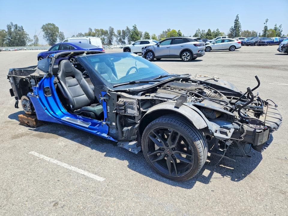 2019 CHEVROLET CORVETTE STINGRAY 1LT 4