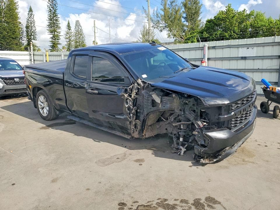 2021 CHEVROLET SILVERADO K1500 CUSTOM 4