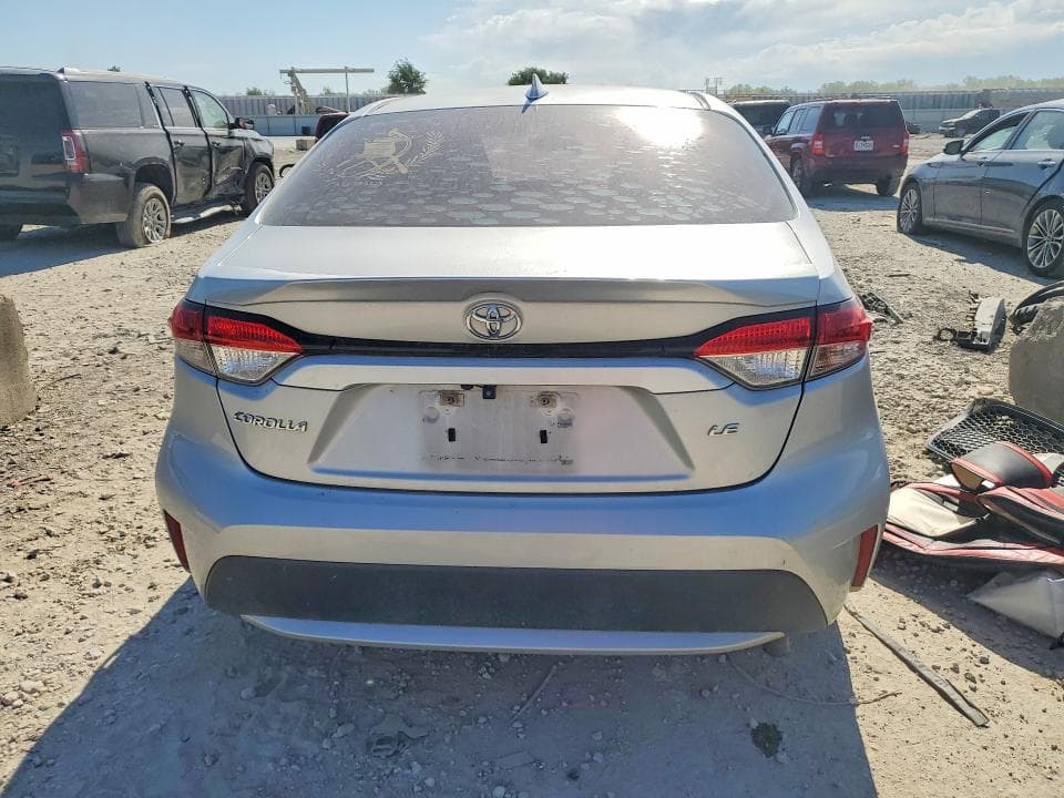 2020 TOYOTA COROLLA LE 6