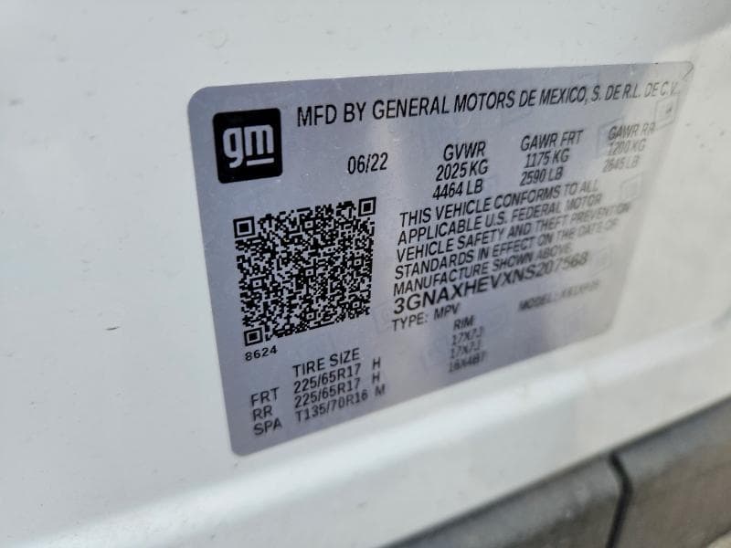 2022 CHEVROLET EQUINOX LS 14
