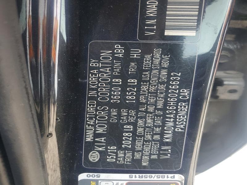 2017 KIA RIO LX 12