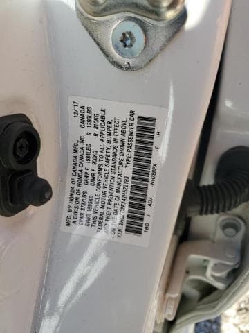 2018 HONDA CIVIC EX 12