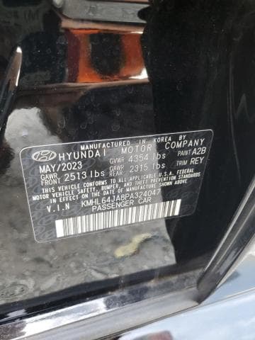 2023 HYUNDAI SONATA SEL 12