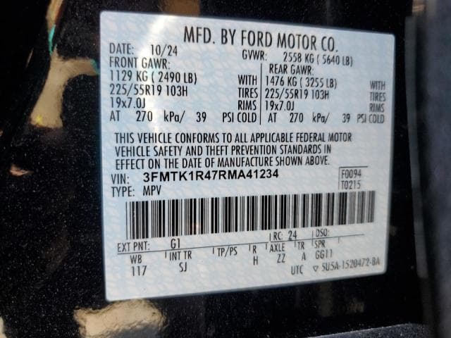 2024 FORD MUSTANG MACH-E SELECT 13