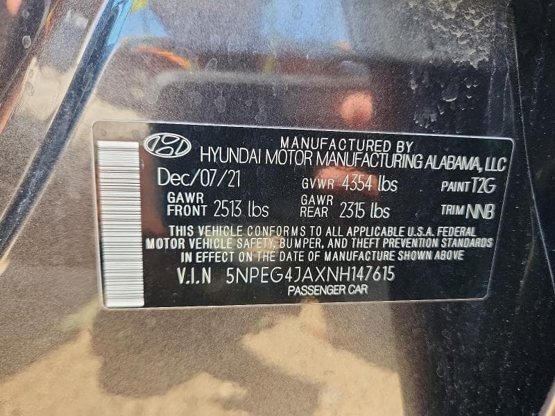 2022 HYUNDAI SONATA 12
