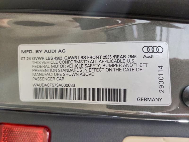 2025 AUDI A5 PREMIUM 45 13