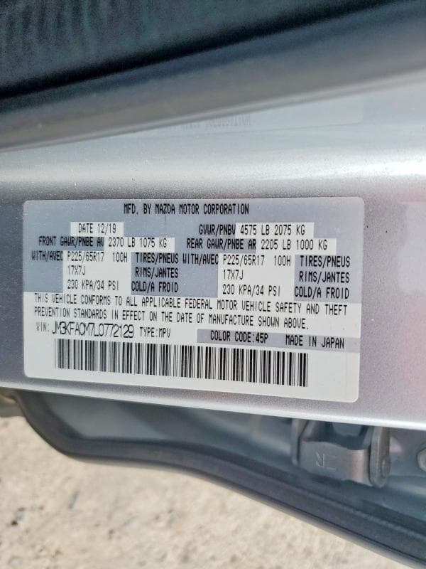 2020 MAZDA CX-5 TOURING 13
