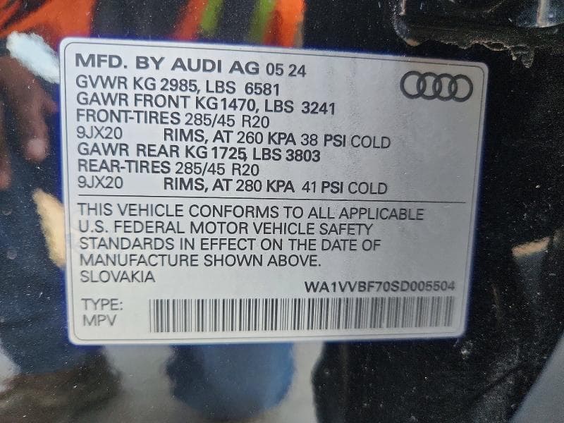 2025 AUDI Q7 PRESTIGE 13