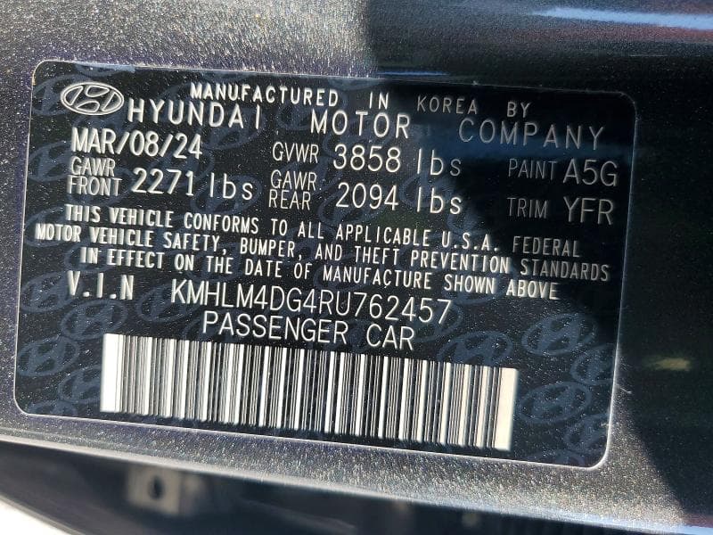 2024 HYUNDAI ELANTRA SEL 13