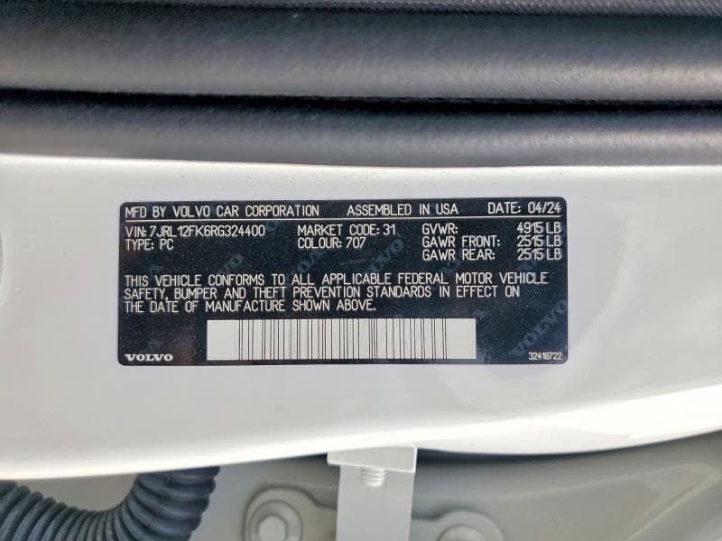2024 VOLVO S60 CORE 13