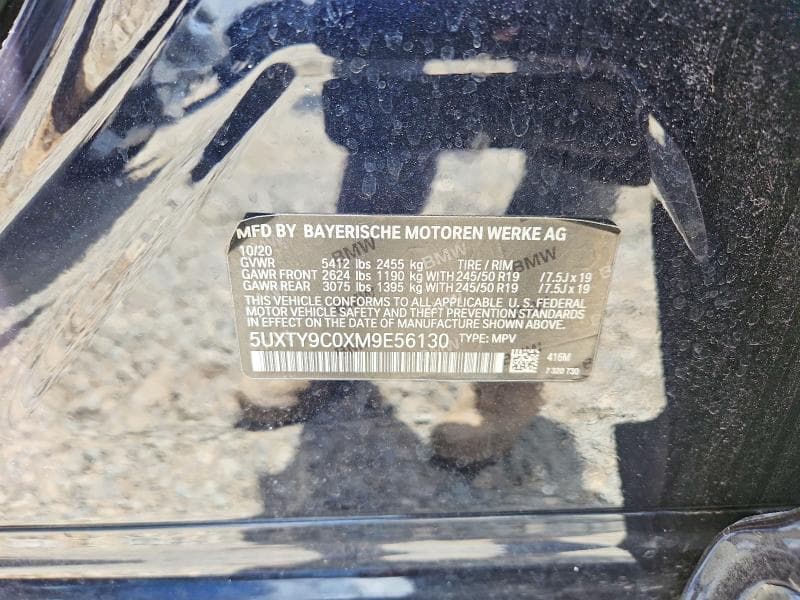 2021 BMW X3 XDRIVEM40I 13