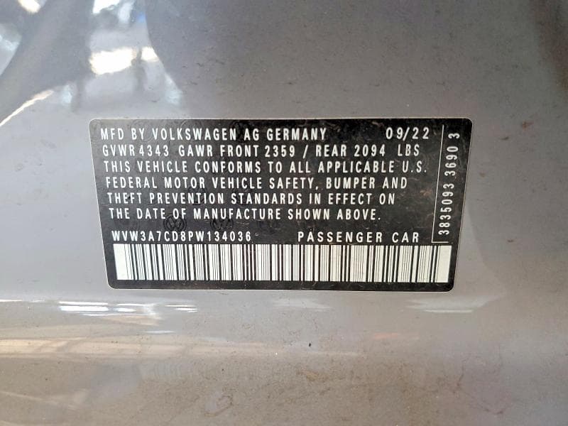 2023 VOLKSWAGEN GTI SE SE 12