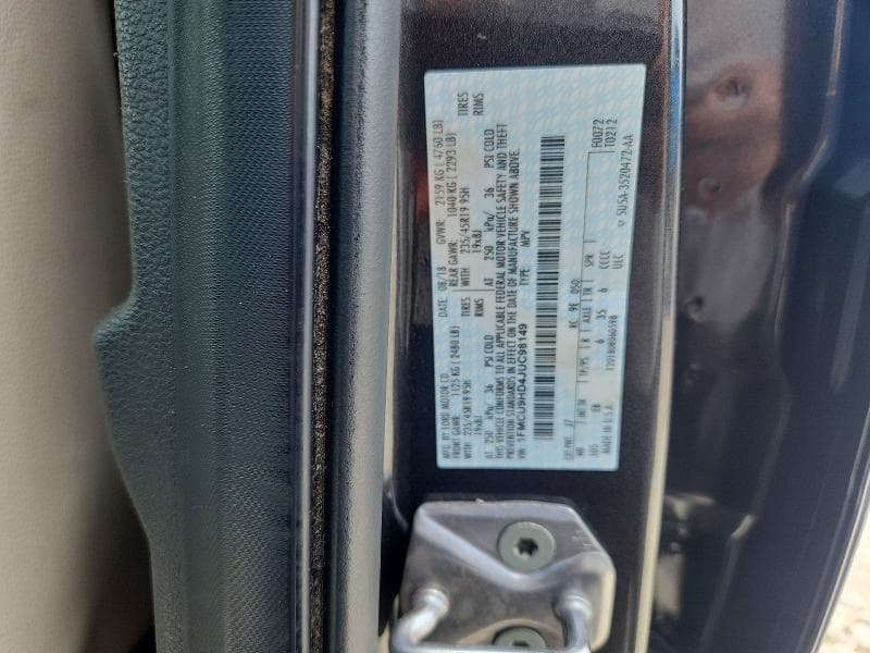 2018 FORD ESCAPE SEL 13