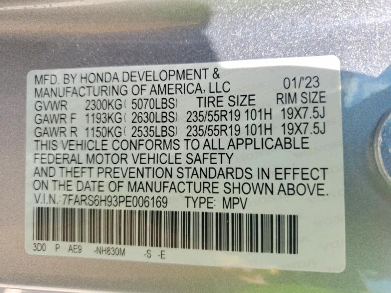 2023 HONDA CR-V SPORT TOURING 13