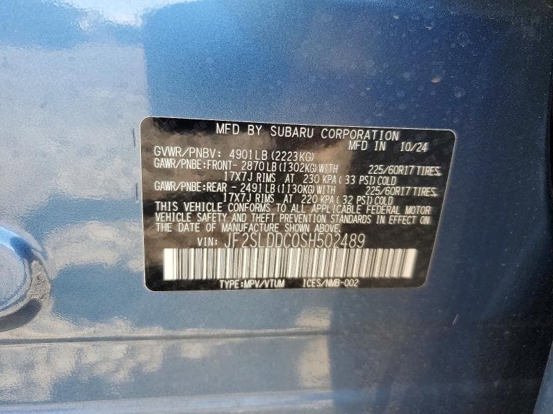 2025 SUBARU FORESTER PREMIUM 14